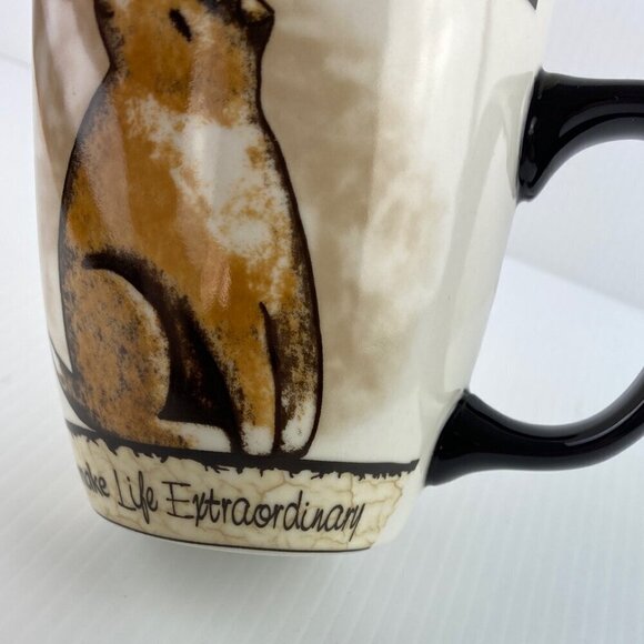 Whiskers & Tails An Ordinary Dog Mug by Carson Ceramic 12 oz Cup - Picture 4 of 8